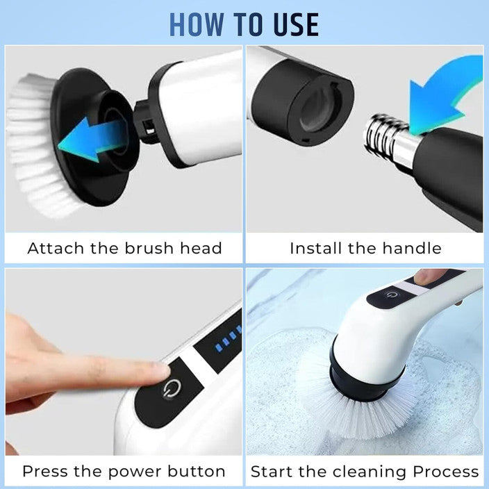 PowerScrub 9 โ 9-in-1 Electric Brush